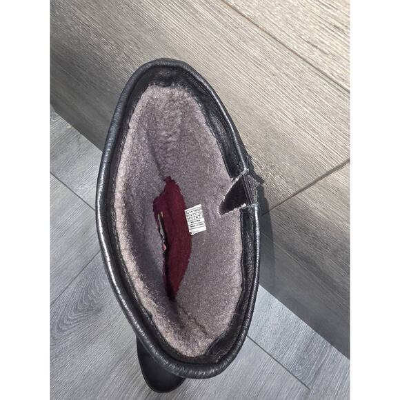 UGG Women's Thomsen Black Suede Knee-High Boots Size 9 S000048 - Picture 10 of 13